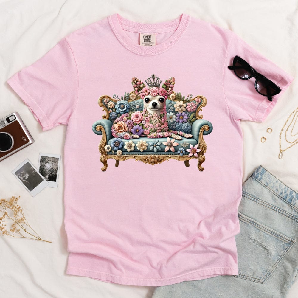 Chihuahua Princess Tea Cup T-shirt