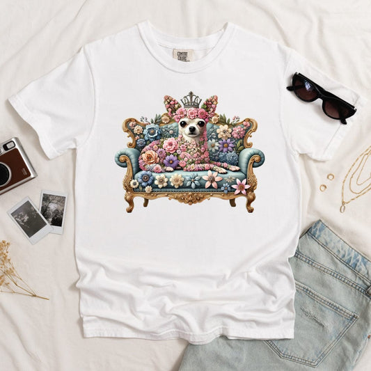 Chihuahua Princess Tea Cup T-shirt