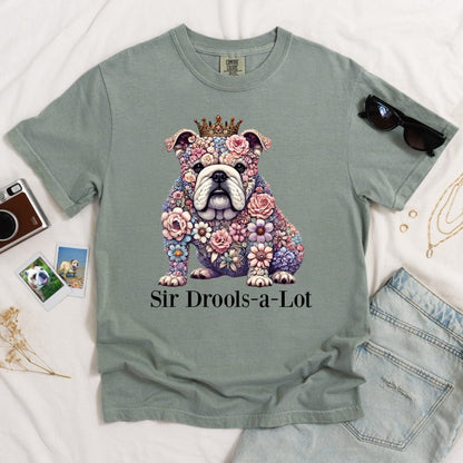 Bulldog Sir Drools A Lot Light T-shirt