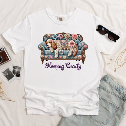 Cocker Spaniel Sleeping Beauty Light T-shirt